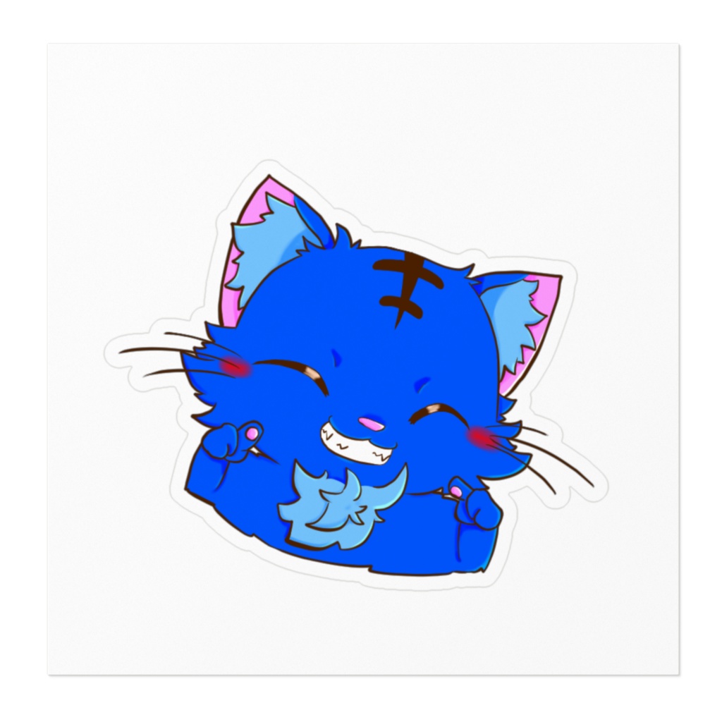 滑猫ステッカー vol.03