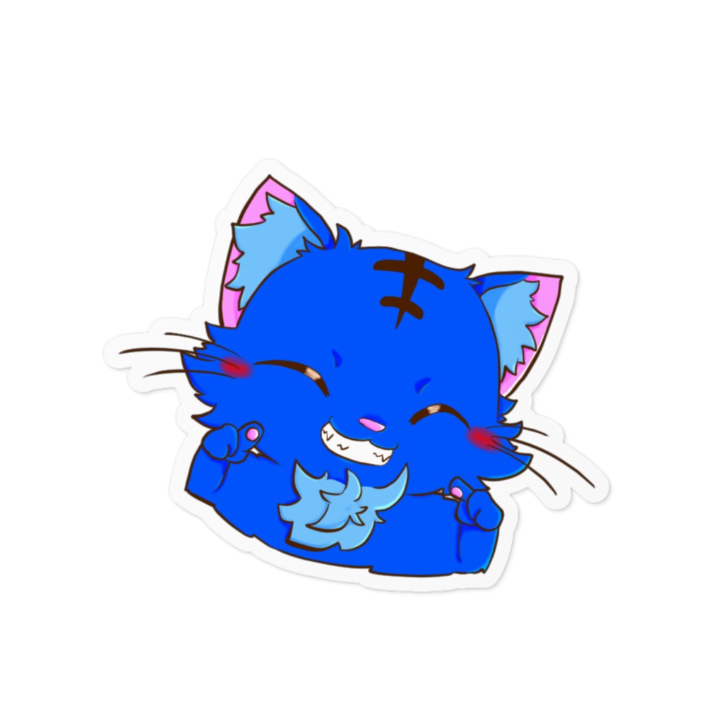 滑猫ステッカー vol.03
