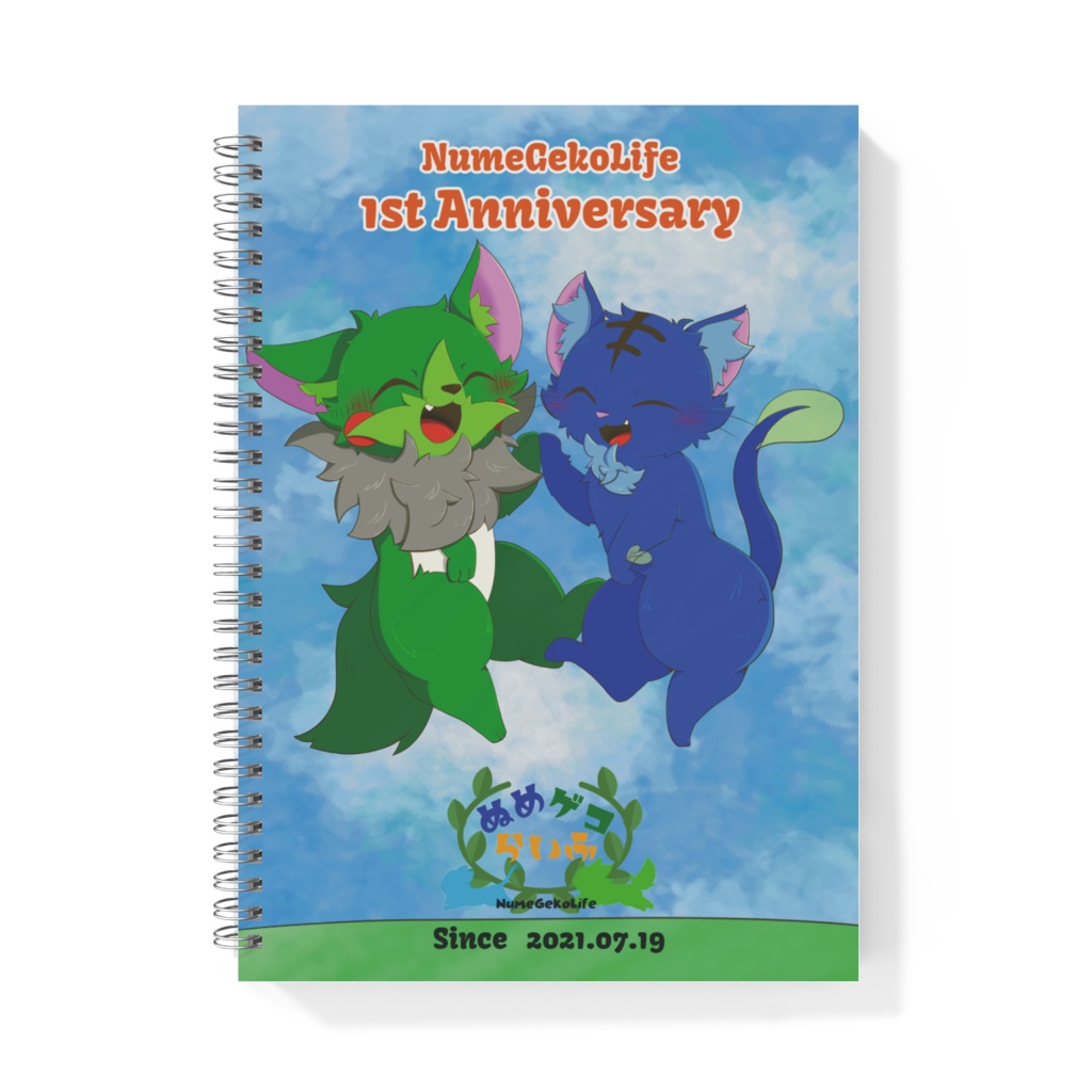 ぬめゲコらいふ リングノート B5【1st Anniversary】