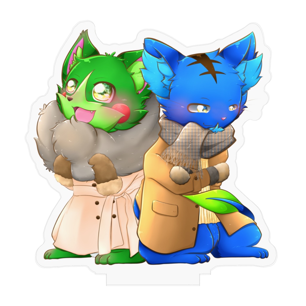 ぬめゲコ アクリルスタンド【冬曲歌ってみた祭】