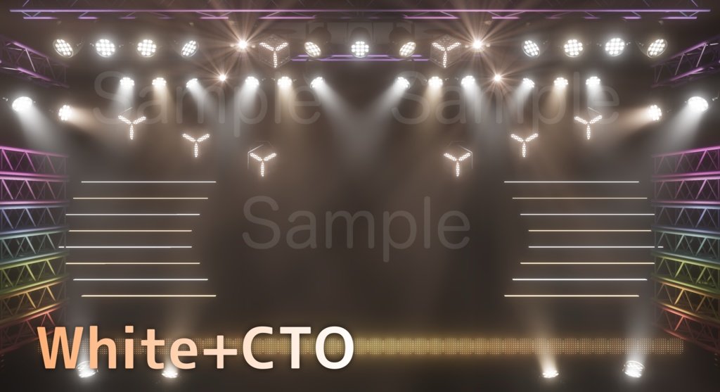 【配信素材】ライブハウス風背景素材【基本パック】