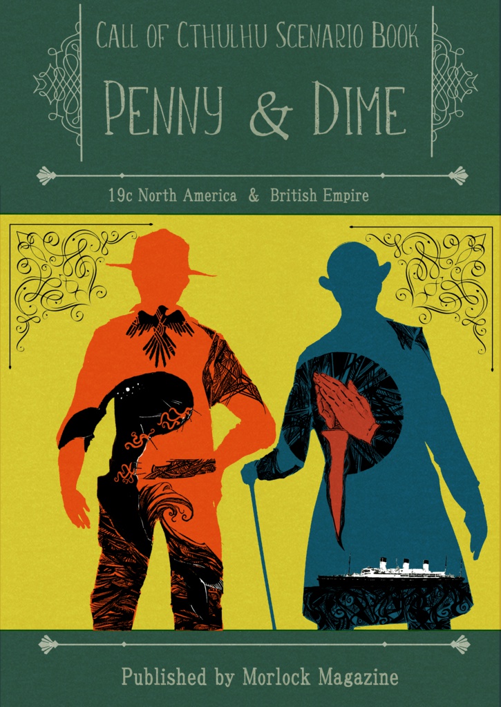 【CoC】1890年代英米シナリオ集『Penny＆Dime』セッション用画像データ＋テキストデータ