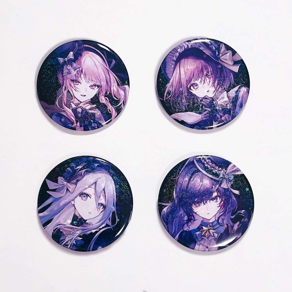 【予約販売】ニーゴ スターホログラム缶バッジ