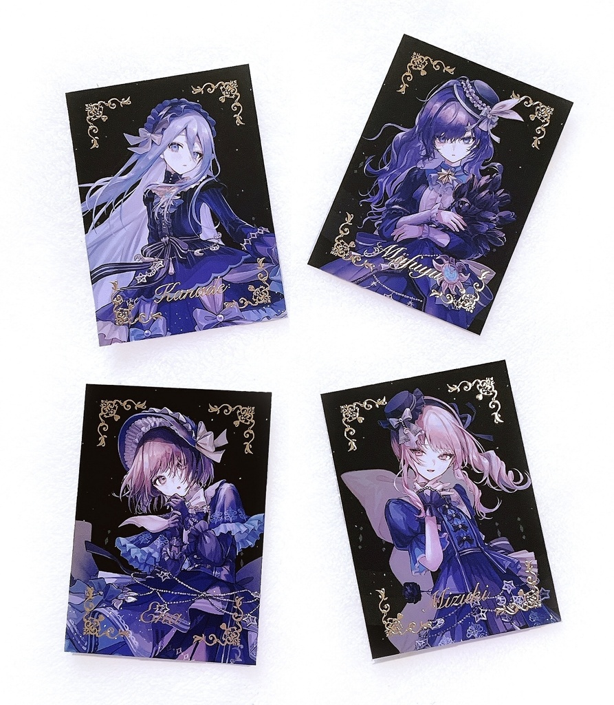 予約販売】ニーゴ 箔カードセット - pipi01 - BOOTH
