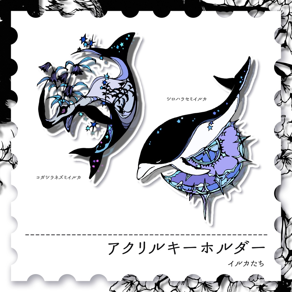 【アクキー】イルカたち1