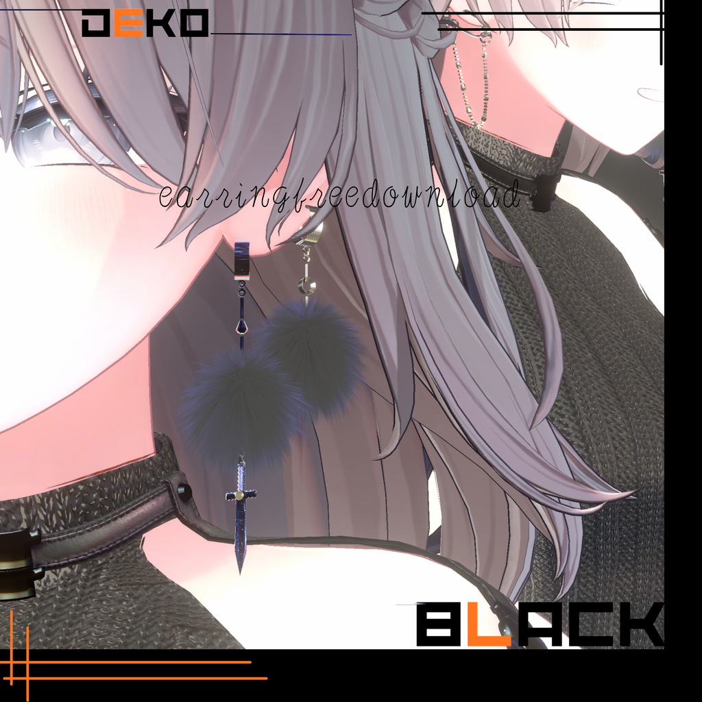 【BLACK】【イヤリング無料】Xキャンペーン中 11/28日発売