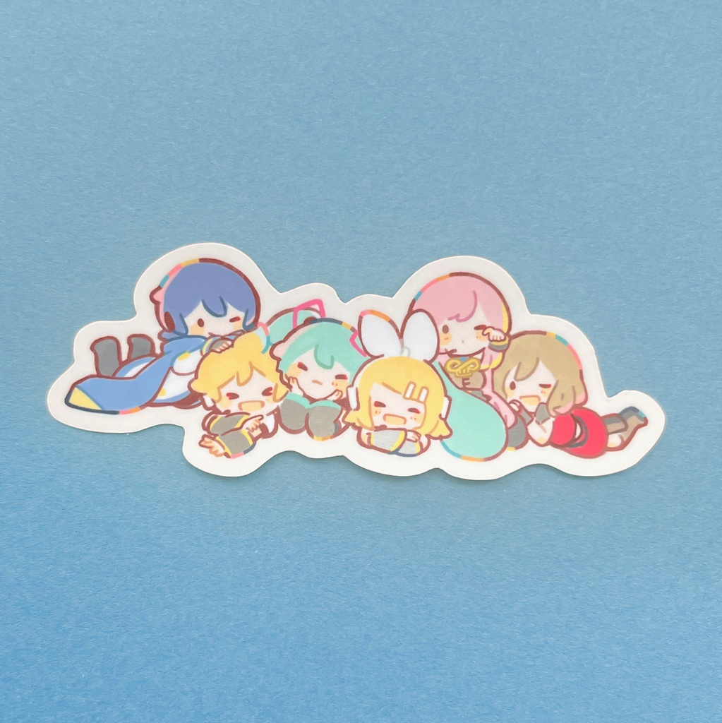 わちゃわちゃSPステッカー