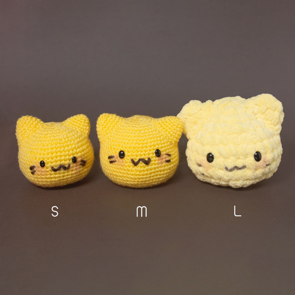 にゃんぷっぷーあみぐるみ