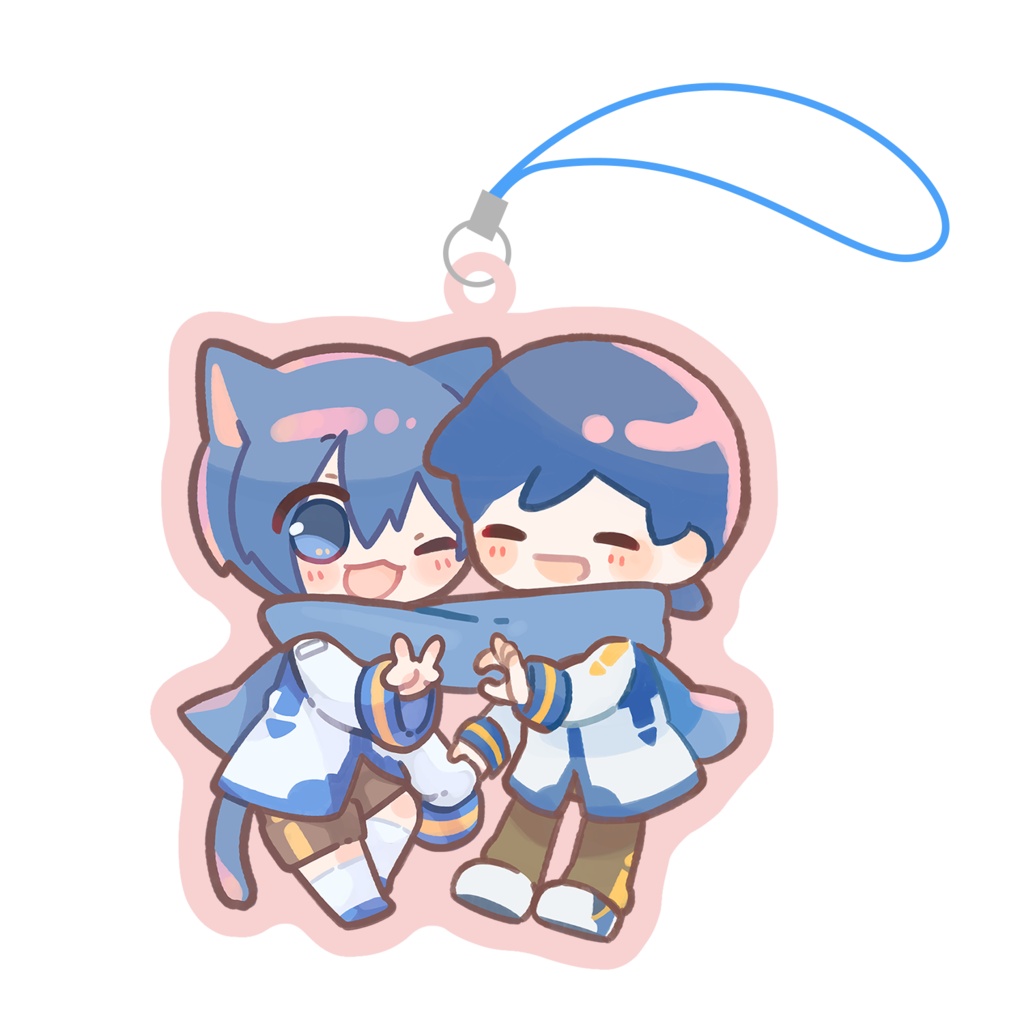 lilija&にゃん KAITOアクリルストラップ