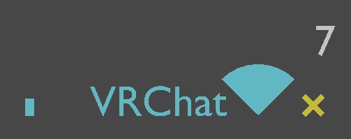 【VRChat想定】WiFiマーク