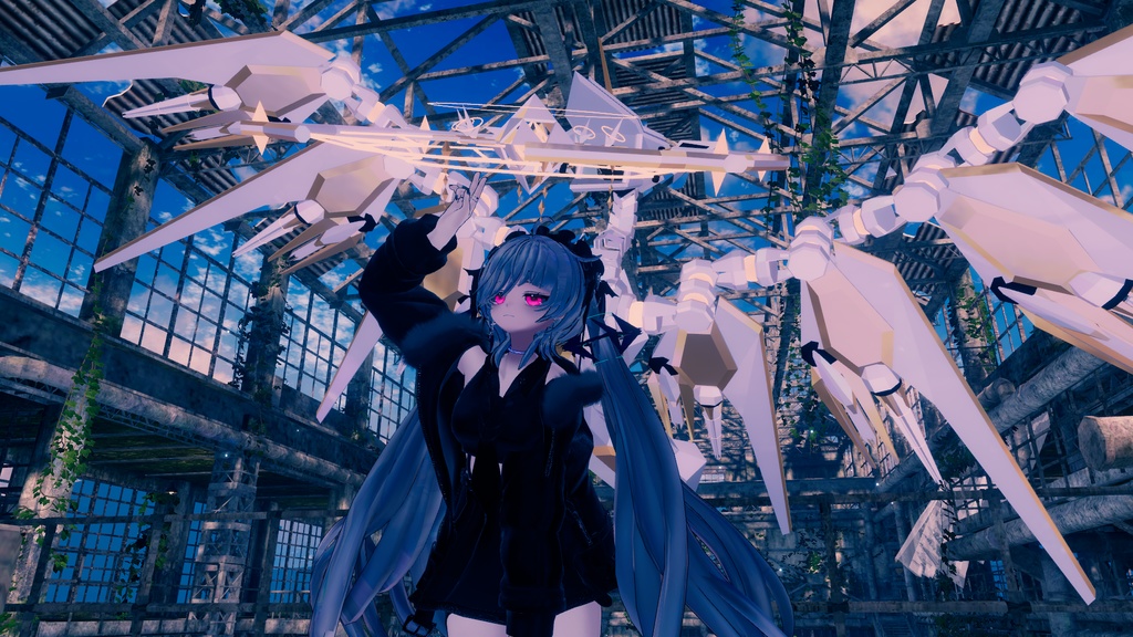 【VRChat想定】Mecha-Angel-Mk.00