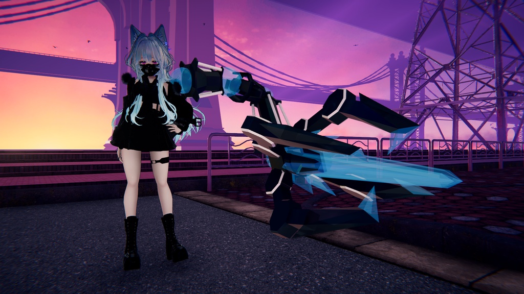 【VRChat想定】破砕アーム