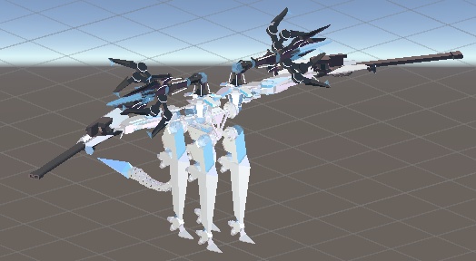 【VRChat想定】Centaur-Type Enhanced Exoskeleton Mk-1