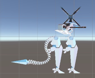 【VRChat想定】Centaur-Type Enhanced Exoskeleton Mk-1