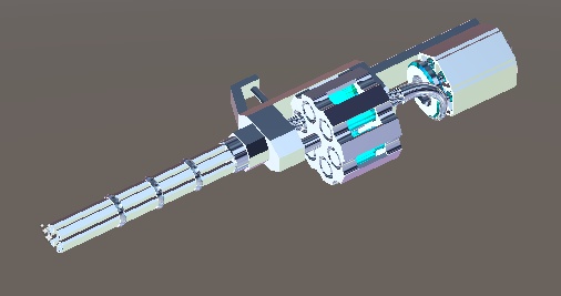 【無料】【VRChat想定】ENリボルバー・ガトリング