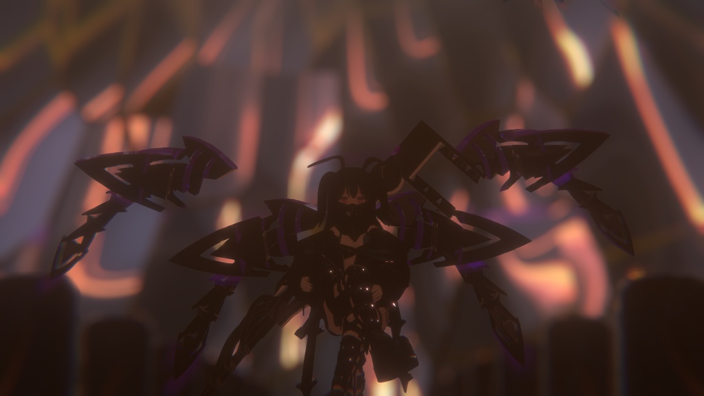 【VRChat想定】装甲化ウィングバインダー