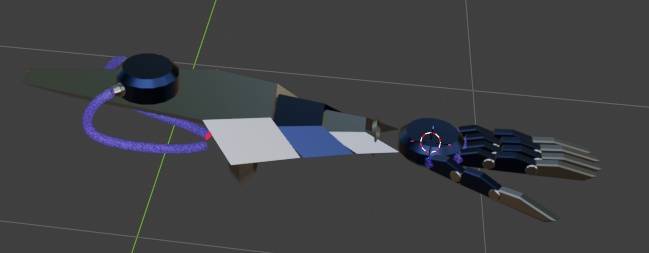 【無料】【VRChat想定】左右非対称天使翼/サブアーム/ヘイロー