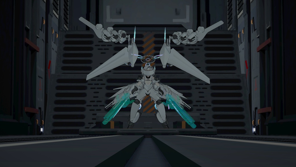 【Rize対応】【VRChat想定】強化外骨格/ヘイロー