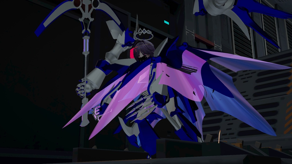 【Rize対応】【VRChat想定】強化外骨格model2/ヘイロー