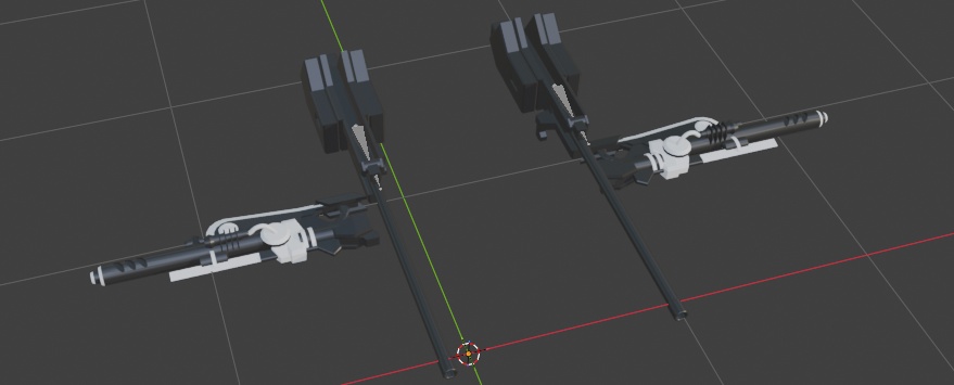 【無料】【VRChat想定】コジマにまみれてそうな武器セット