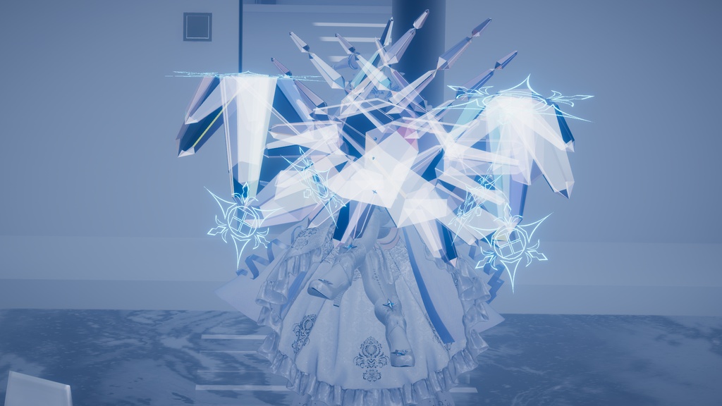 【VRChat想定】【魔女改変想定】杖/エフェクト/眼鏡/拡張腕まとめ売り