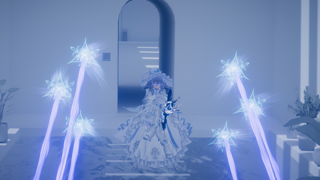 【VRChat想定】【魔女改変想定】杖/エフェクト/眼鏡/拡張腕まとめ売り