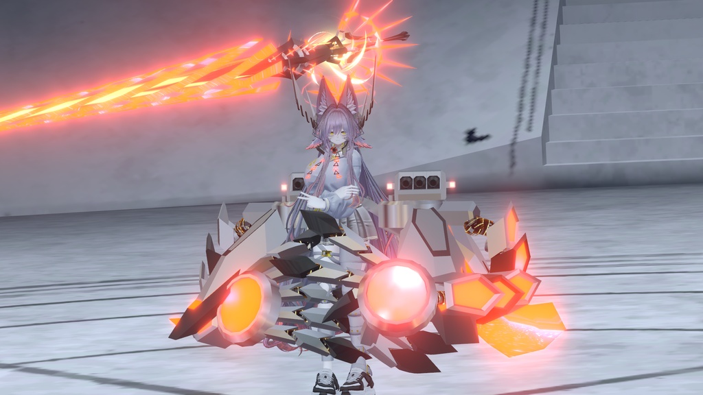 【Rize対応】【VRChat想定】強化外骨格model5【無料アイテムあり】