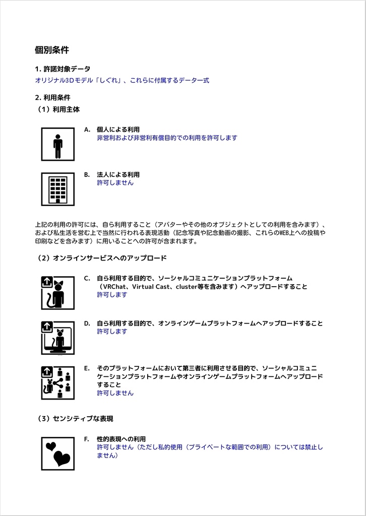 オリジナル3Dモデル「しぐれ」(VRMのみの暫定版)