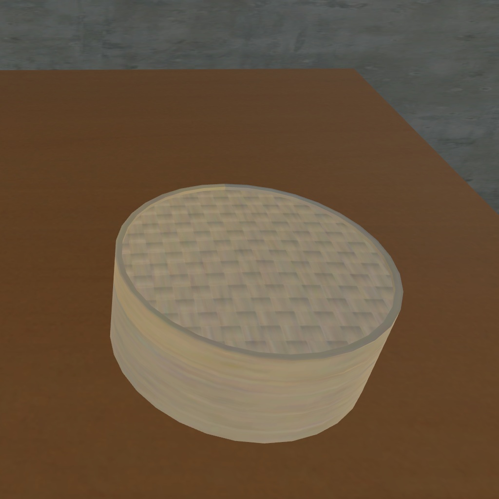 【VRC想定】ゆげが出る蒸籠