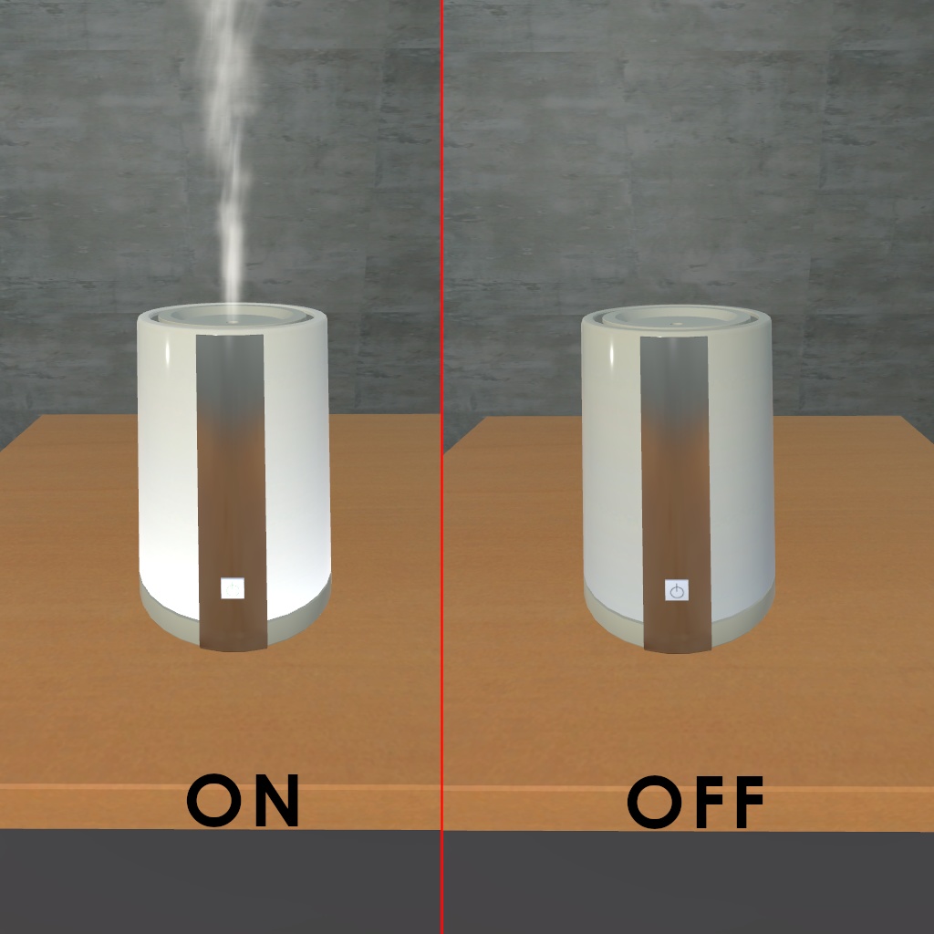 【VRC想定】アロマ加湿器