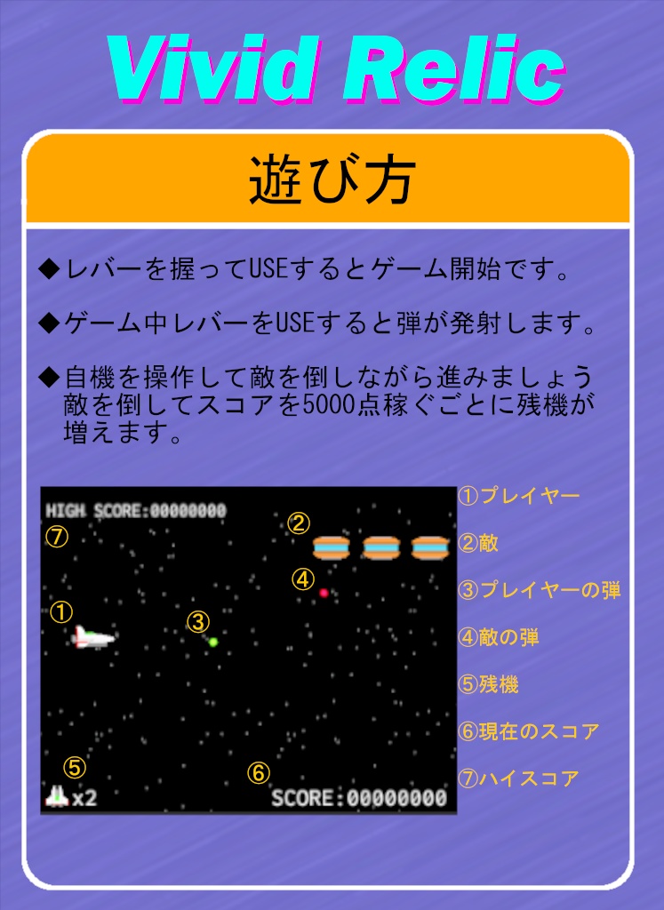 【VRC想定】遊べるレトロゲームテーブル