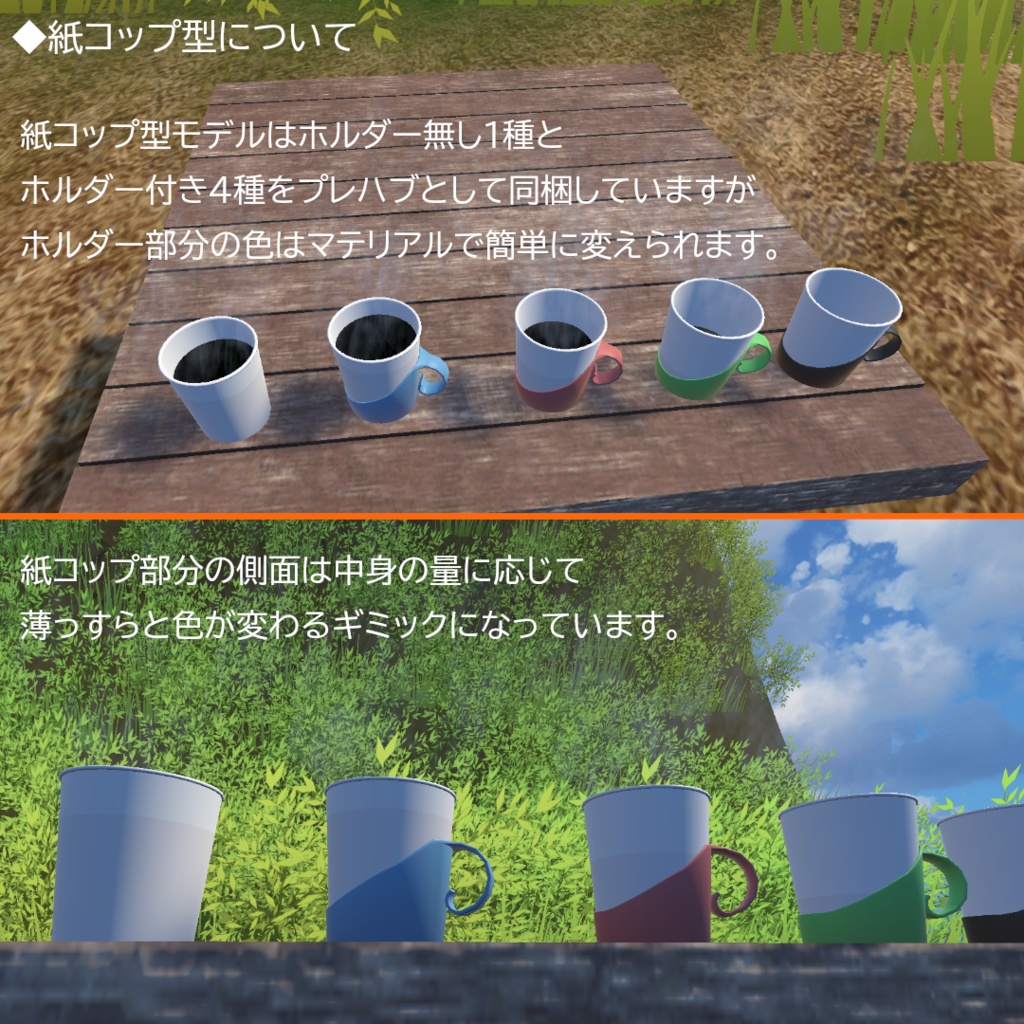 【VRC想定】ドリップコーヒーセット アウトドアEdition