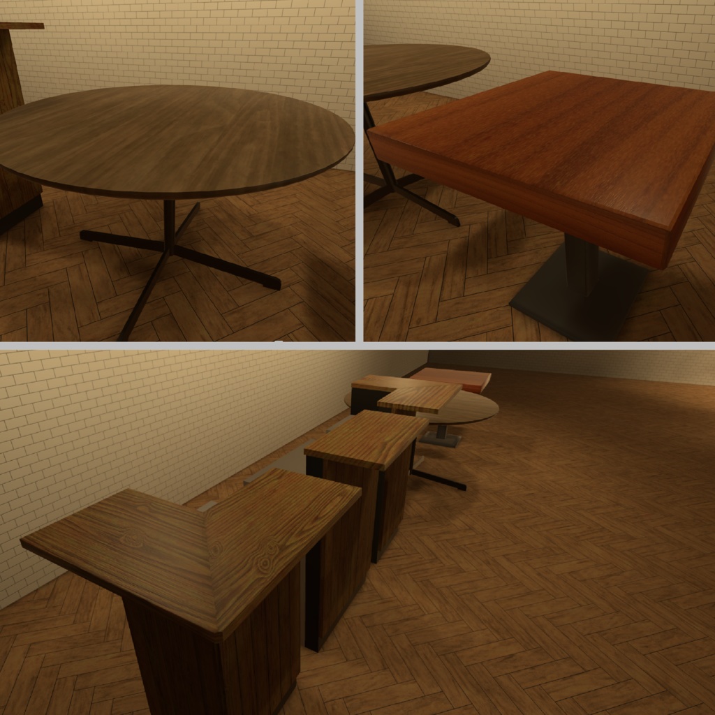 ワールドアセットストラクチャー『カフェ風インテリア』