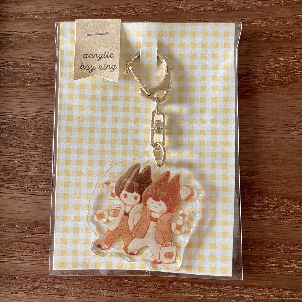 アクリルキーホルダー「お散歩ねこくんズ」