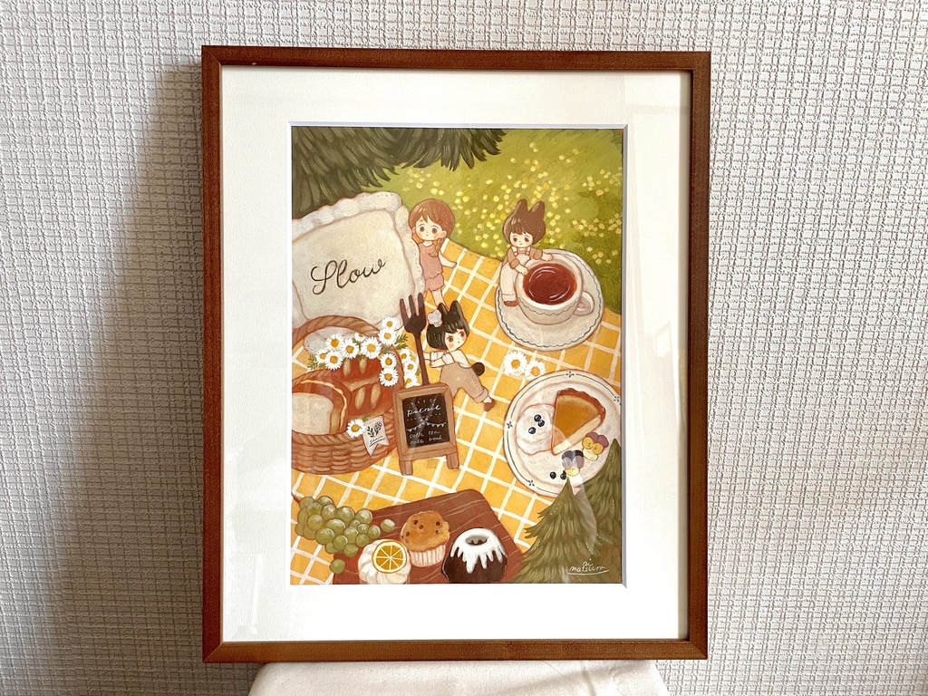 【価格交渉可】まつうら　あい　原画2作品 価格交渉可】まつうら あい 原画2作品