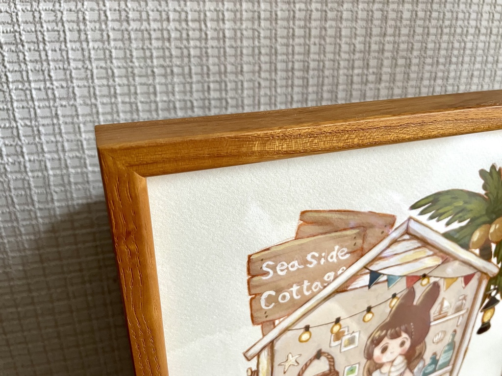 原画「シーサイド・コテージ」