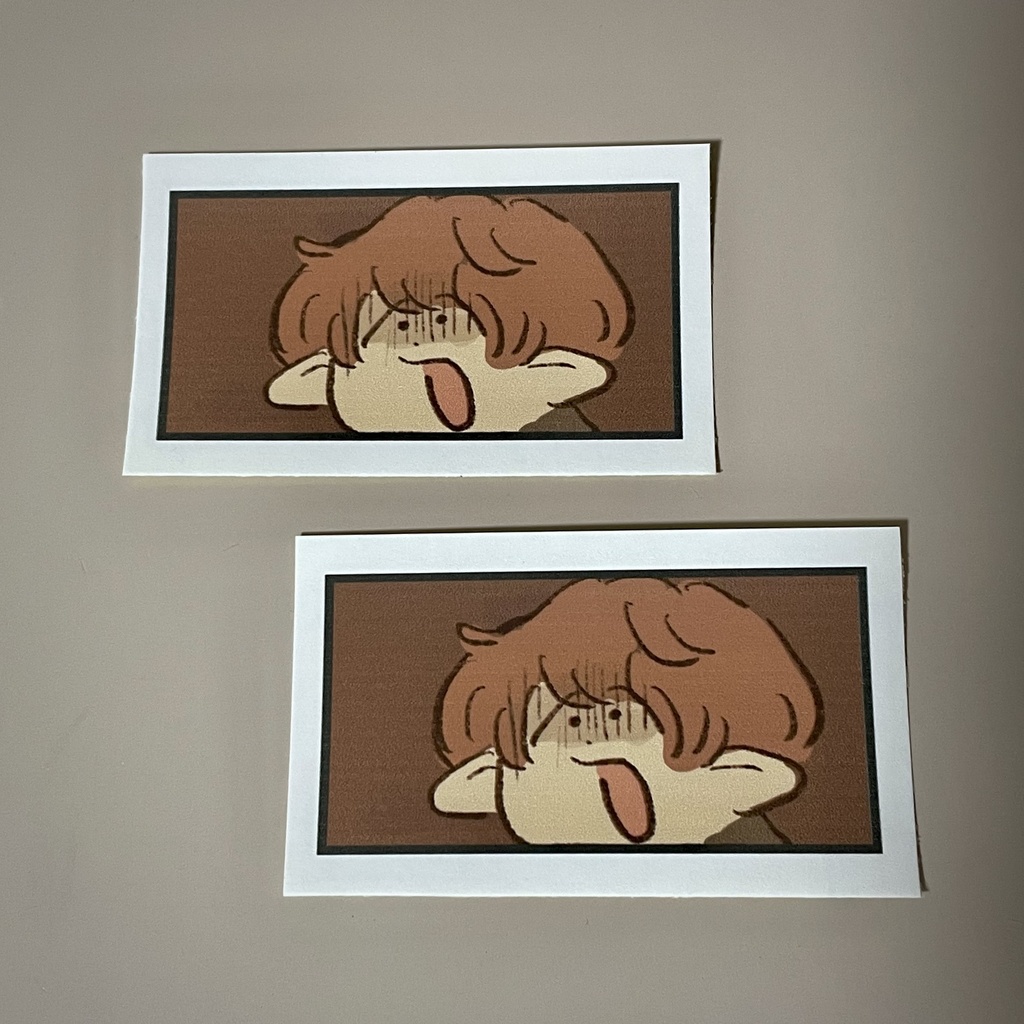 うさおとララフェルシール