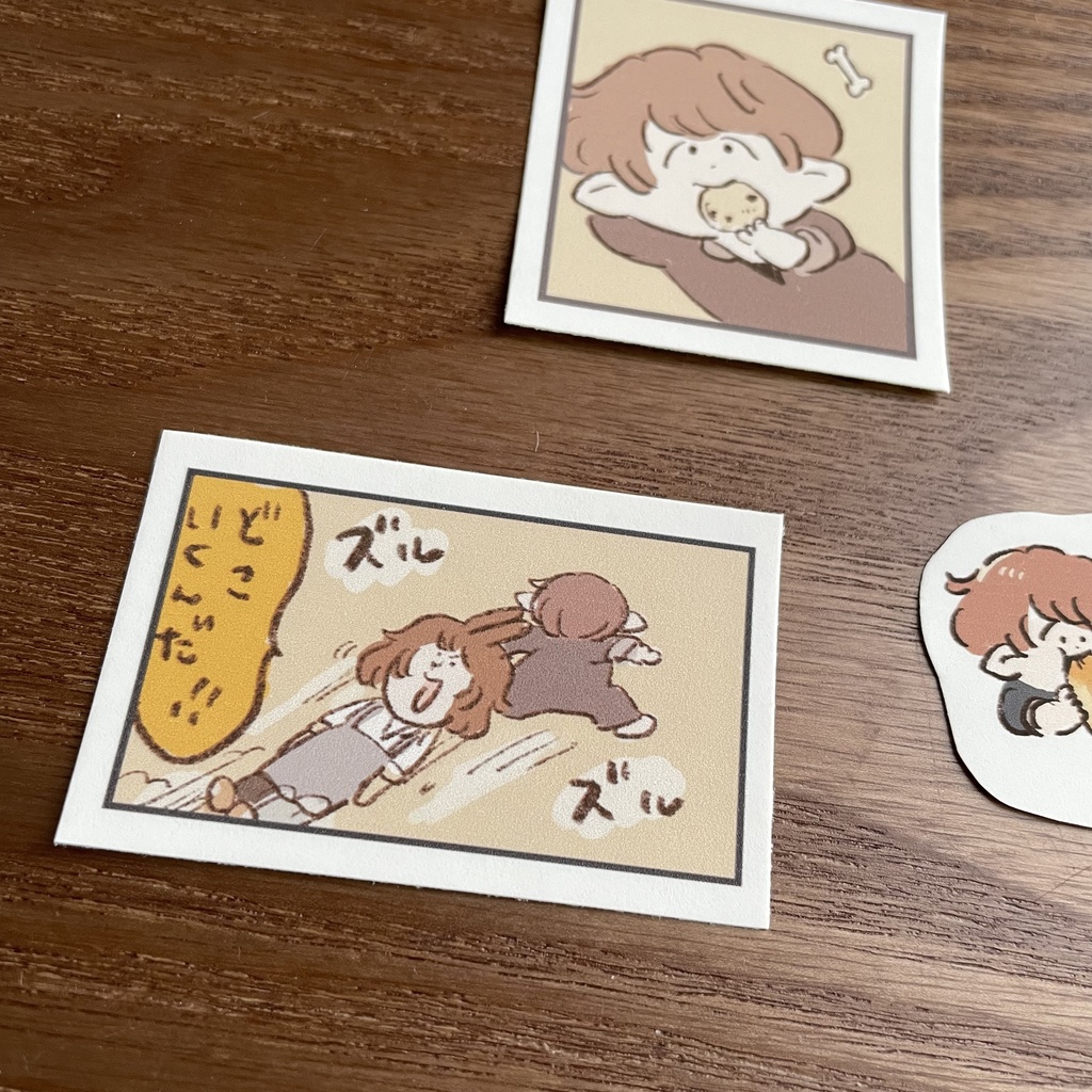 うさおとララフェルシール