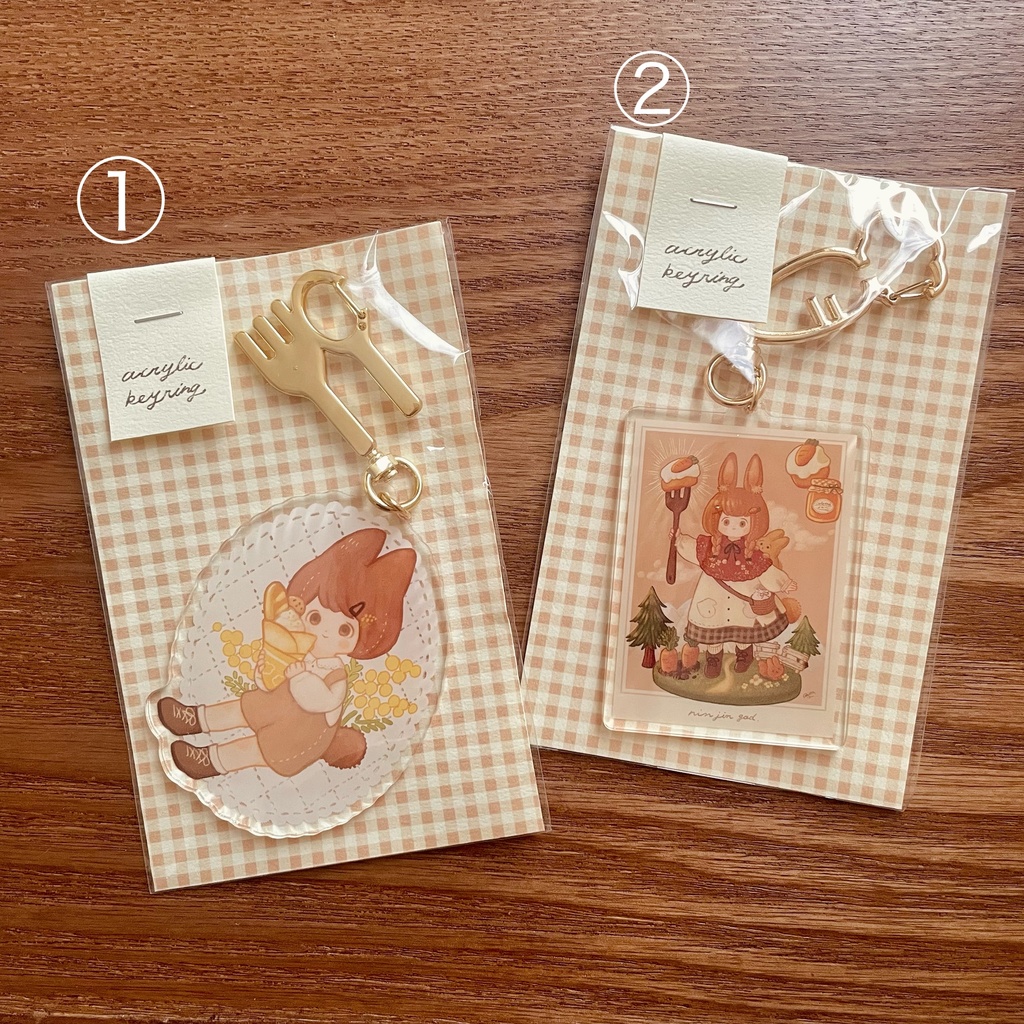 アクリルキーホルダー