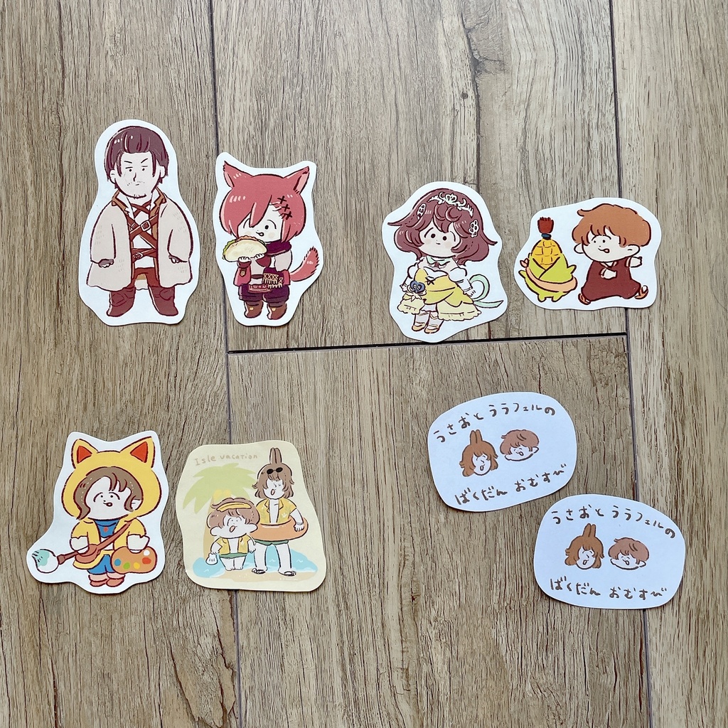 FF14シールセット（各4種）
