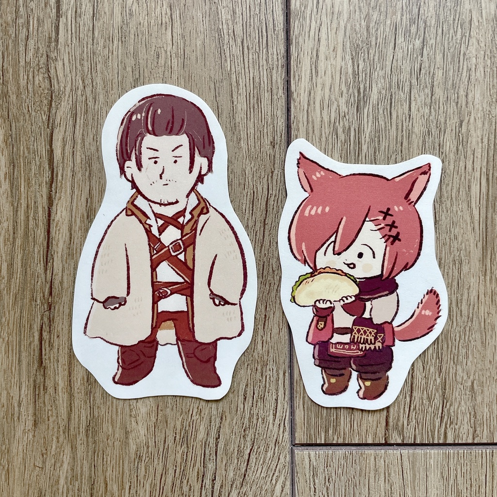 FF14シールセット(各4種)