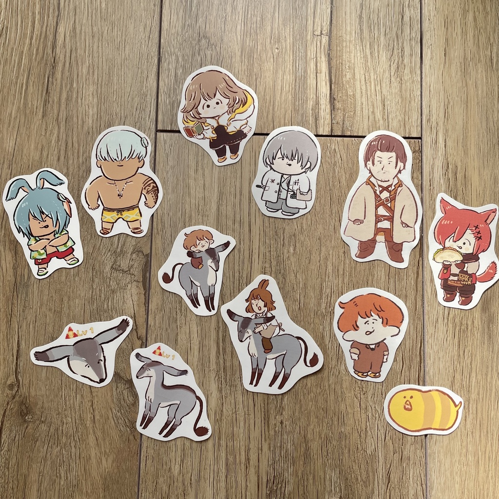 FF14シールセット(各6種)