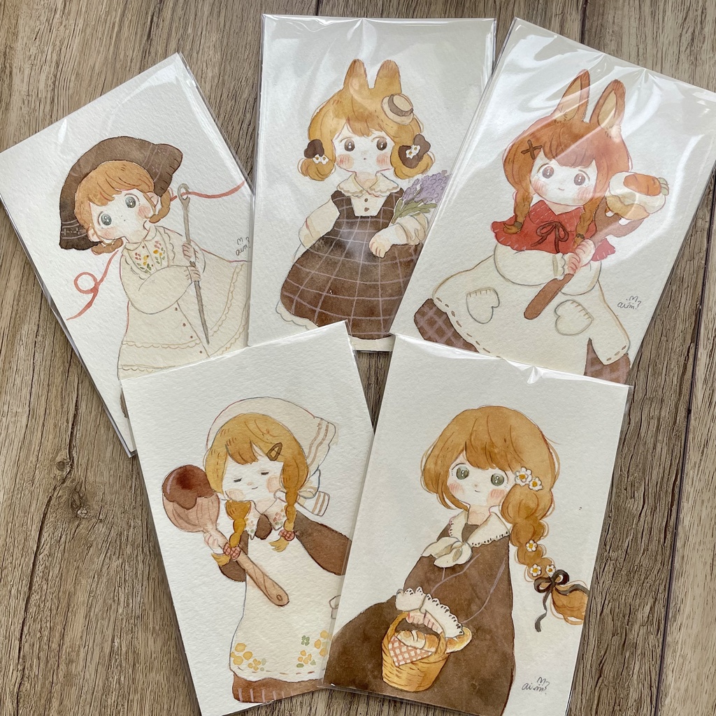 ドローイング原画 1〜5