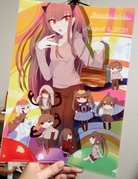 ウラ松バースデー記念 2020年ver A4クリアファイル