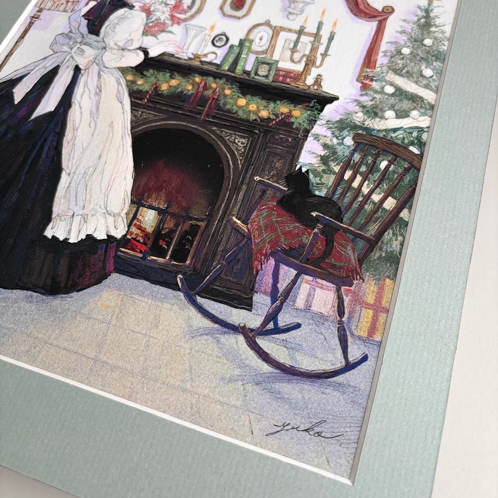 【※キズ有】ジークレー作品「クリスマスの準備」