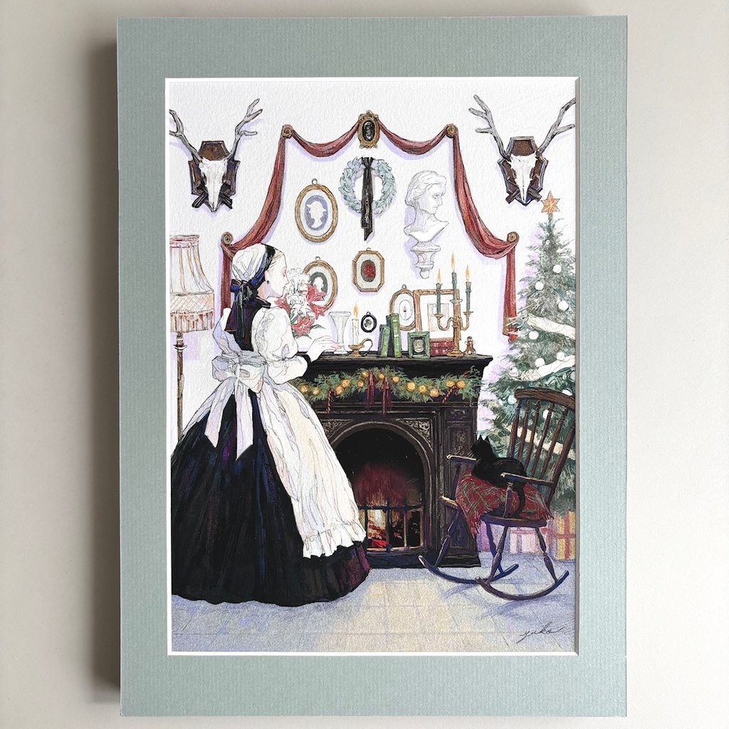 【※キズ有】ジークレー作品「クリスマスの準備」