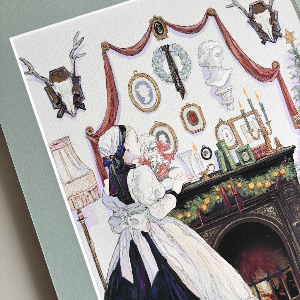【※キズ有】ジークレー作品「クリスマスの準備」