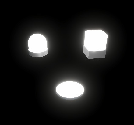 3Dモデル グラウンドライト3種セット
