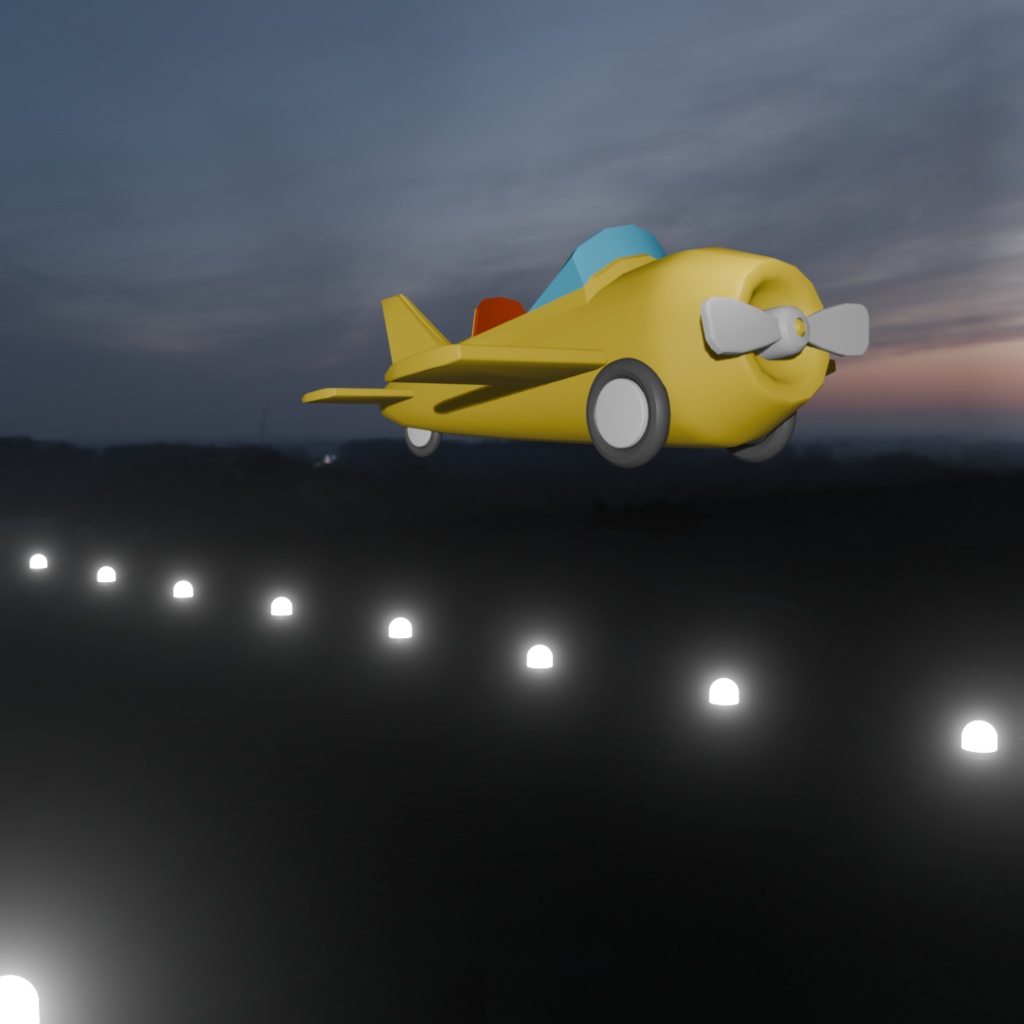 プロペラ飛行機