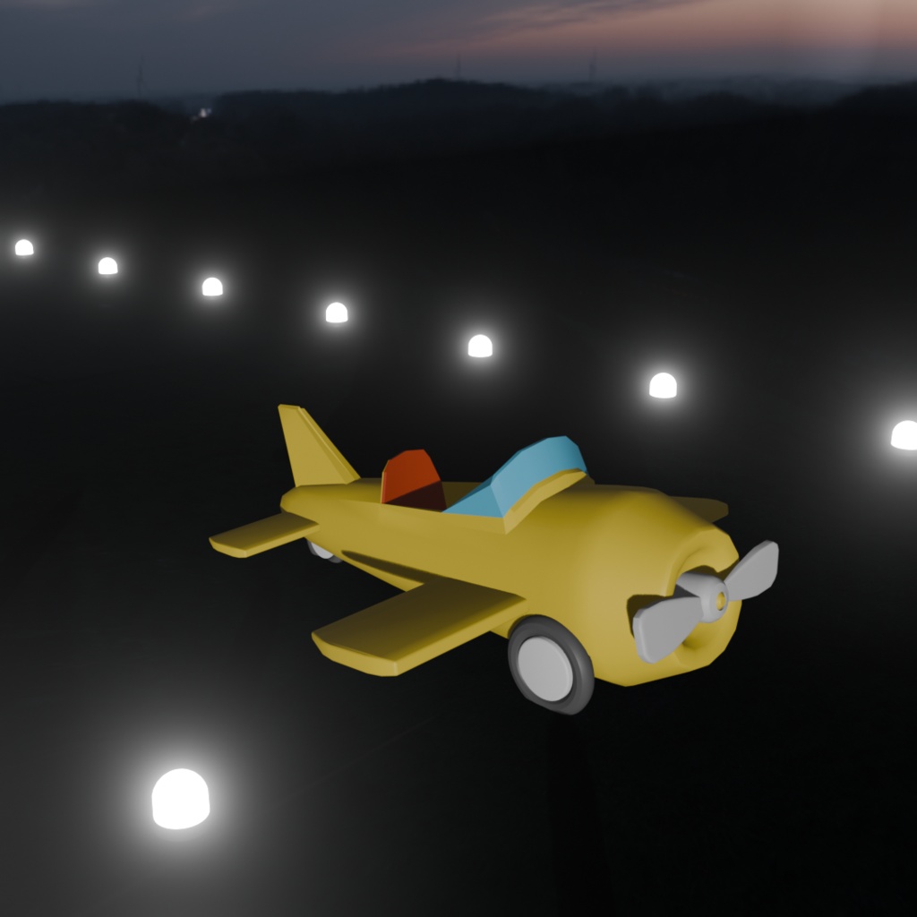 プロペラ飛行機